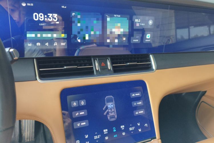 Used Li Auto ONE 2021 Extended-Range 6-Seater Version Audio And AC Panel