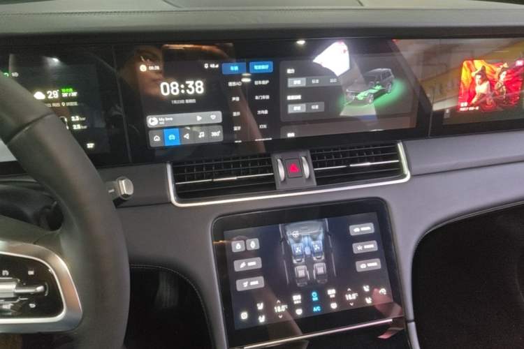 Used Li Auto ONE 2021 Extended-Range 6-Seater Version Audio And AC Panel