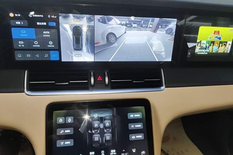 Used Li Auto ONE 2021 Extended-Range 6-Seater Version Audio And AC Panel