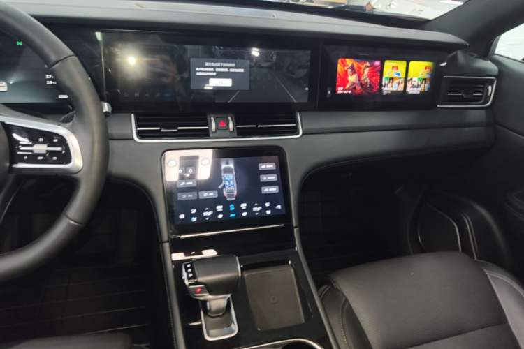 Used Li Auto ONE 2021 Extended-Range 6-Seater Version Audio And AC Panel