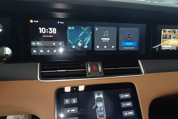 Used Li Auto ONE 2021 Extended-Range 6-Seater Version Audio And AC Panel