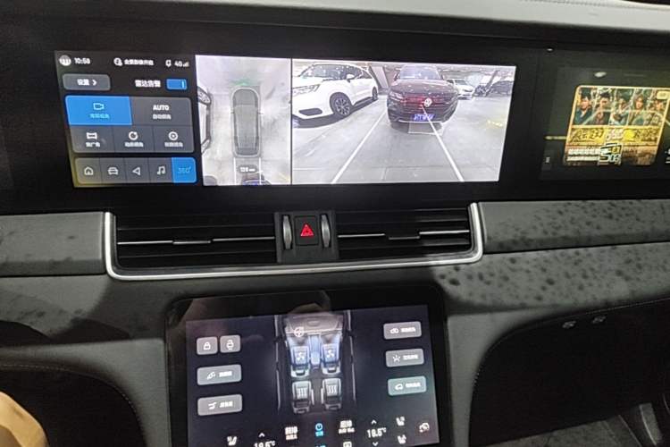 Used Li Auto ONE 2021 Extended-Range 6-Seater Version Audio And AC Panel
