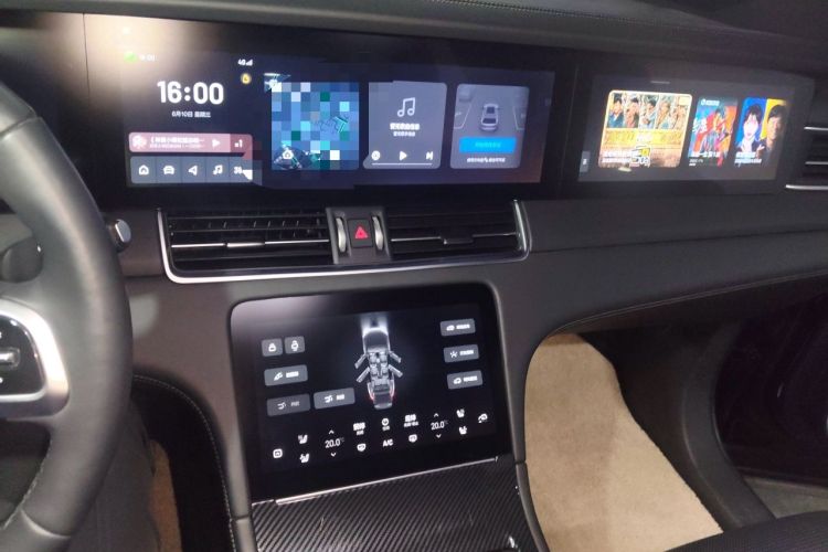 Used Li Auto ONE 2021 Extended-Range 6-Seater Version Audio And AC Panel