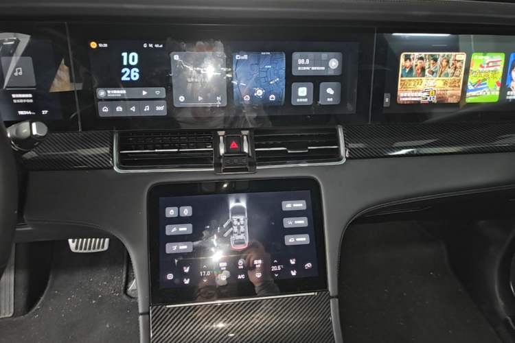 Used Li Auto ONE 2021 Extended-Range 6-Seater Version Audio And AC Panel