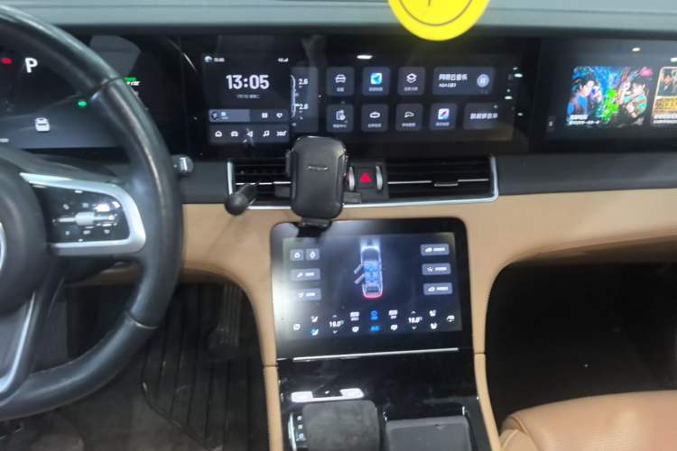 Used Li Auto ONE 2021 Extended-Range 6-Seater Version Audio And AC Panel