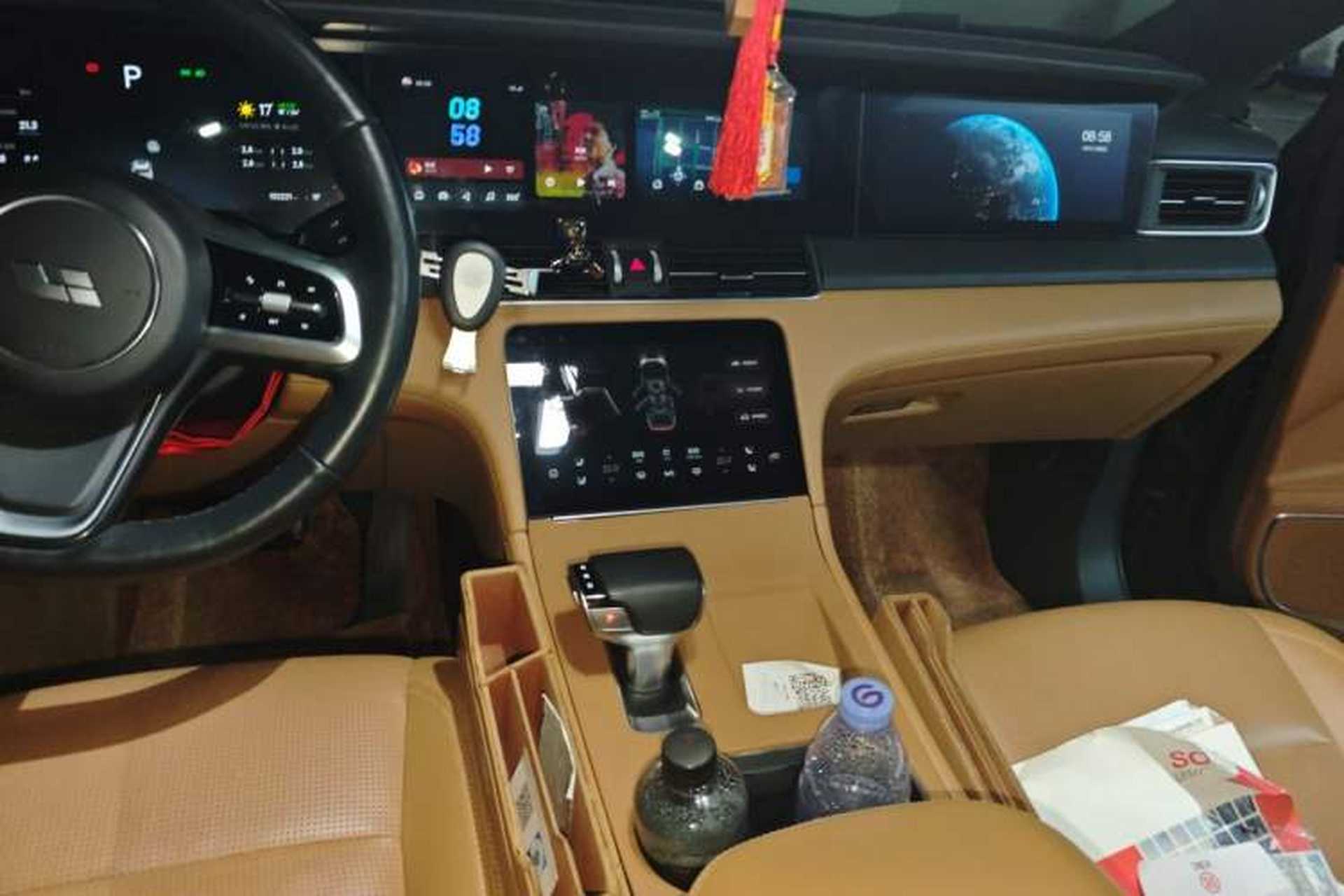 Used Li Auto ONE 2021 Extended-Range 6-Seater Version Audio And AC Panel