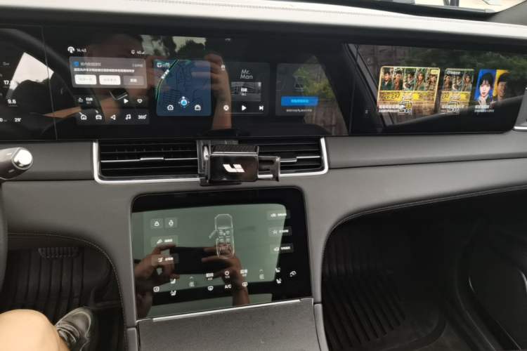 Used Li Auto ONE 2021 Extended-Range 6-Seater Version Audio And AC Panel