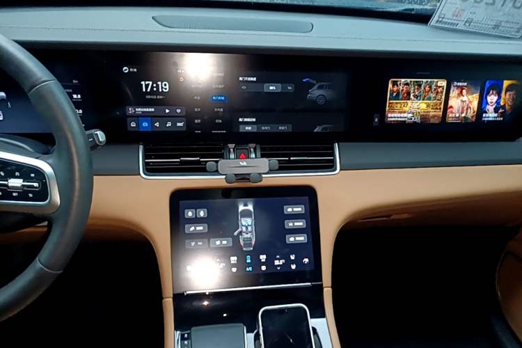 Used Li Auto ONE 2021 Extended-Range 6-Seater Version Audio And AC Panel