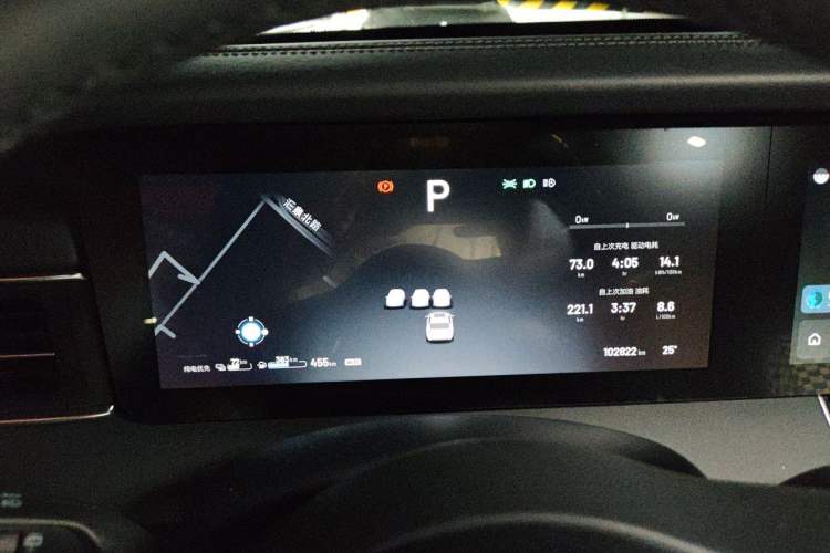 Used Li Auto ONE 2021 Extended-Range 6-Seater Version Instrument Cluster