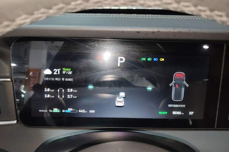 Used Li Auto ONE 2021 Extended-Range 6-Seater Version Instrument Cluster