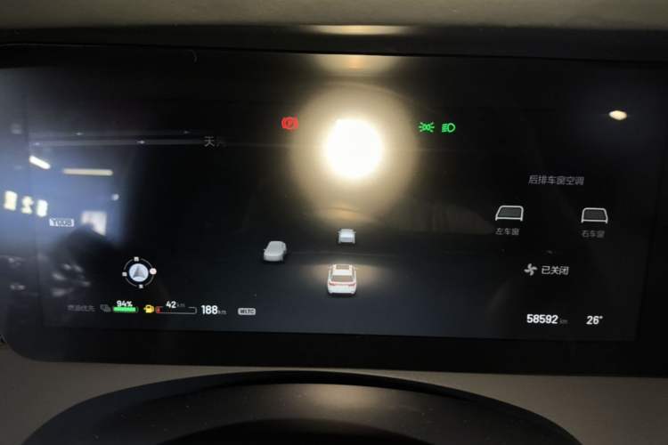 Used Li Auto ONE 2021 Extended-Range 6-Seater Version Instrument Cluster