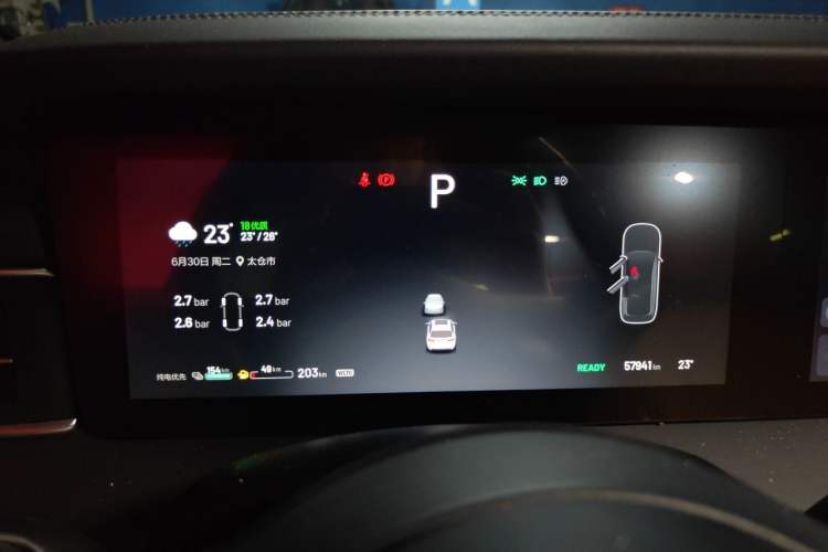 Used Li Auto ONE 2021 Extended-Range 6-Seater Version Instrument Cluster