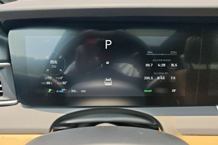 Used Li Auto ONE 2021 Extended-Range 6-Seater Version Instrument Cluster