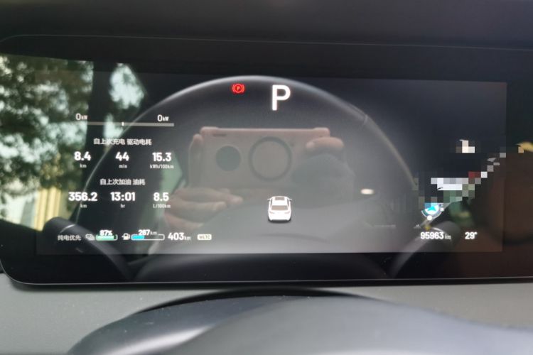 Used Li Auto ONE 2021 Extended-Range 6-Seater Version Instrument Cluster