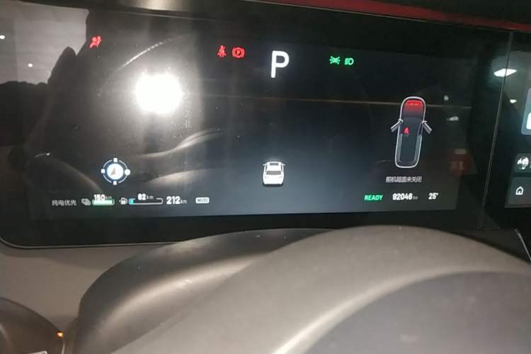Used Li Auto ONE 2021 Extended-Range 6-Seater Version Instrument Cluster