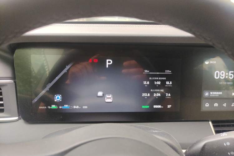 Used Li Auto ONE 2021 Extended-Range 6-Seater Version Instrument Cluster