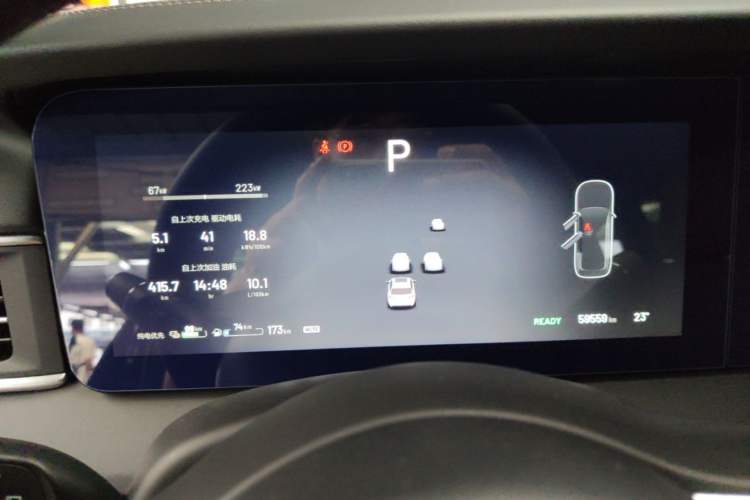 Used Li Auto ONE 2021 Extended-Range 6-Seater Version Instrument Cluster