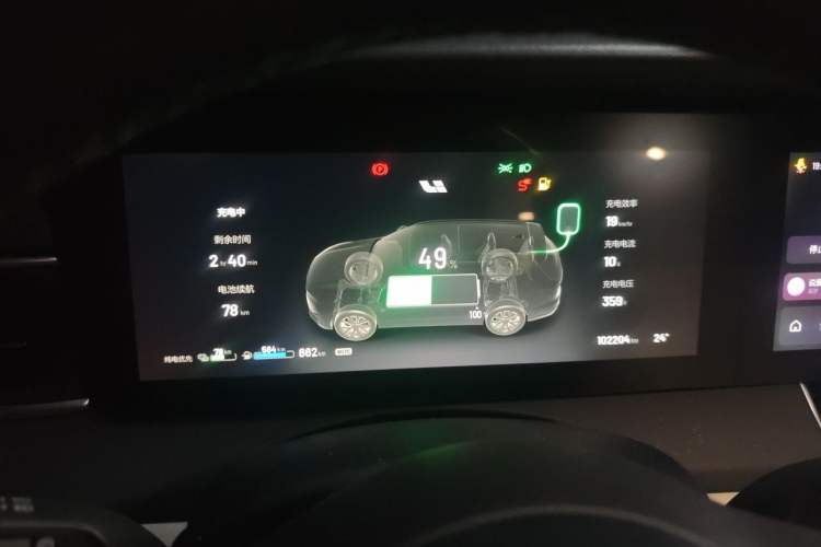 Used Li Auto ONE 2021 Extended-Range 6-Seater Version Instrument Cluster