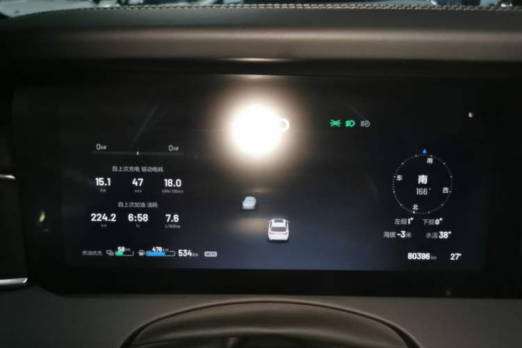 Used Li Auto ONE 2021 Extended-Range 6-Seater Version Instrument Cluster