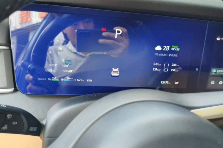 Used Li Auto ONE 2021 Extended-Range 6-Seater Version Instrument Cluster
