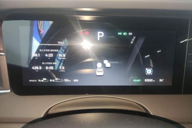 Used Li Auto ONE 2021 Extended-Range 6-Seater Version Instrument Cluster