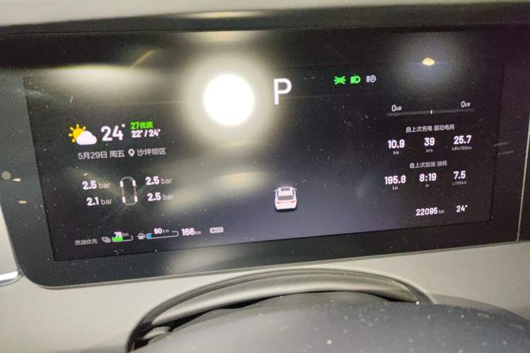 Used Li Auto ONE 2021 Extended-Range 6-Seater Version Instrument Cluster