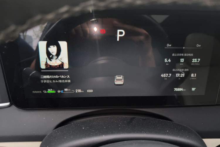 Used Li Auto ONE 2021 Extended-Range 6-Seater Version Instrument Cluster