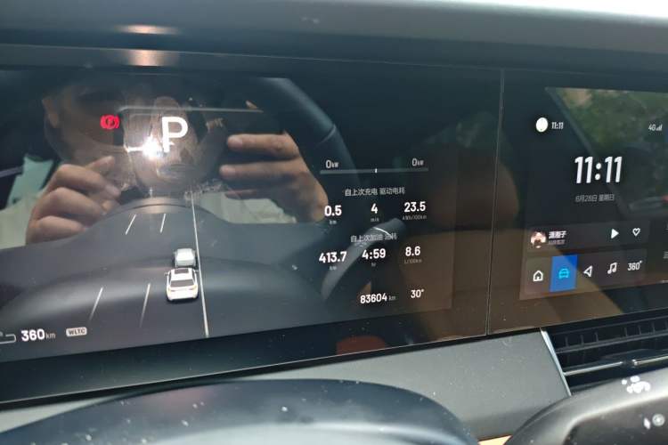 Used Li Auto ONE 2021 Extended-Range 6-Seater Version Instrument Cluster