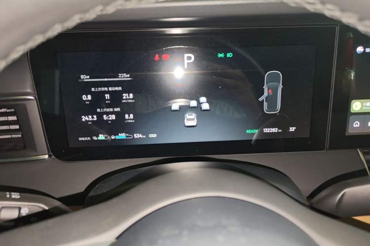 Used Li Auto ONE 2021 Extended-Range 6-Seater Version Instrument Cluster
