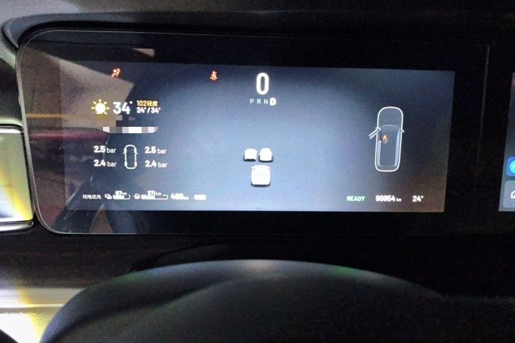 Used Li Auto ONE 2021 Extended-Range 6-Seater Version Instrument Cluster
