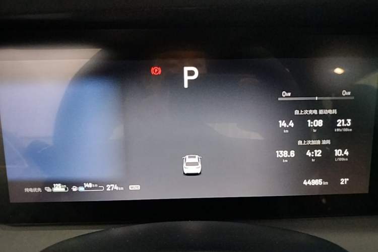 Used Li Auto ONE 2021 Extended-Range 6-Seater Version Instrument Cluster