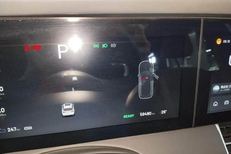 Used Li Auto ONE 2021 Extended-Range 6-Seater Version Instrument Cluster