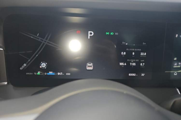 Used Li Auto ONE 2021 Extended-Range 6-Seater Version Instrument Cluster