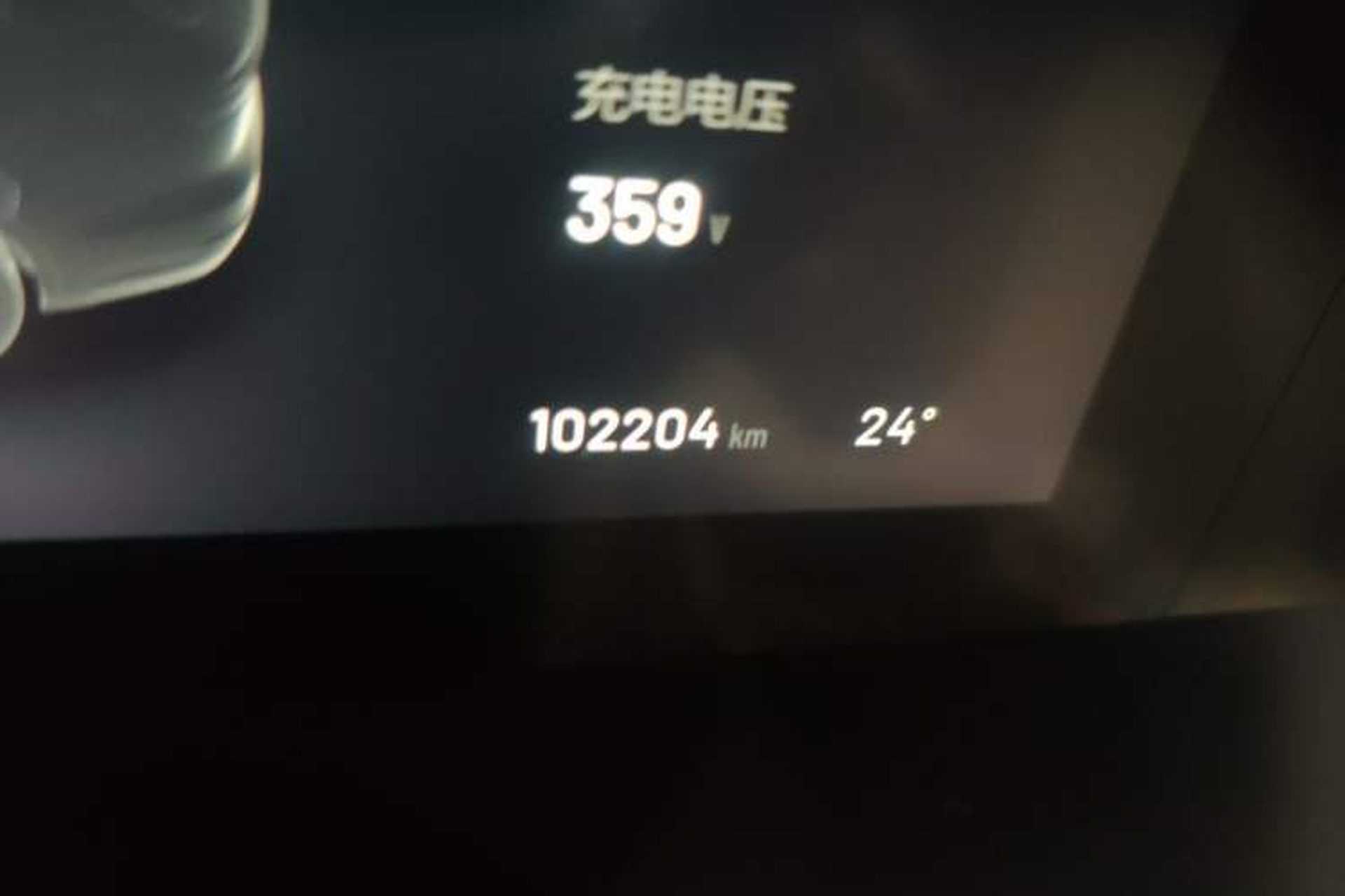 Used Li Auto ONE 2021 Extended-Range 6-Seater Version Odometer Close Up