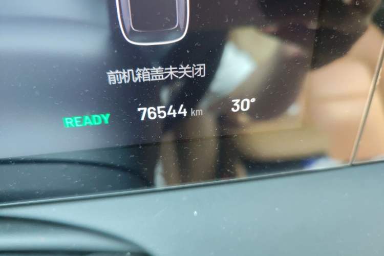 Used Li Auto ONE 2021 Extended-Range 6-Seater Version Odometer Close Up