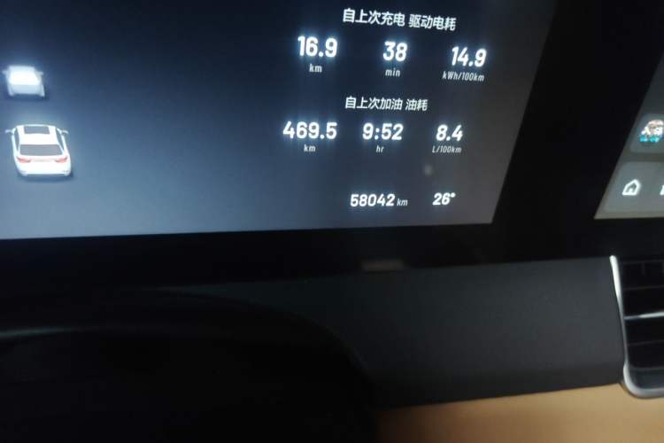 Used Li Auto ONE 2021 Extended-Range 6-Seater Version Odometer Close Up