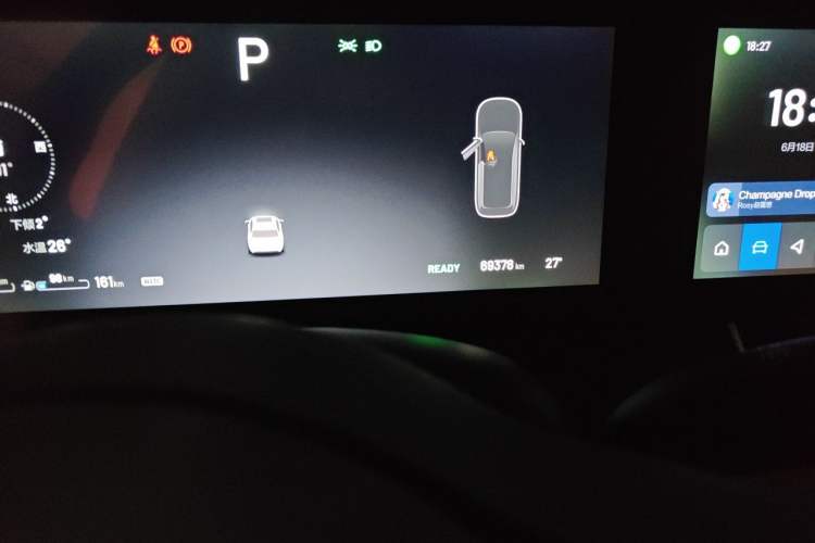 Used Li Auto ONE 2021 Extended-Range 6-Seater Version Odometer Close Up