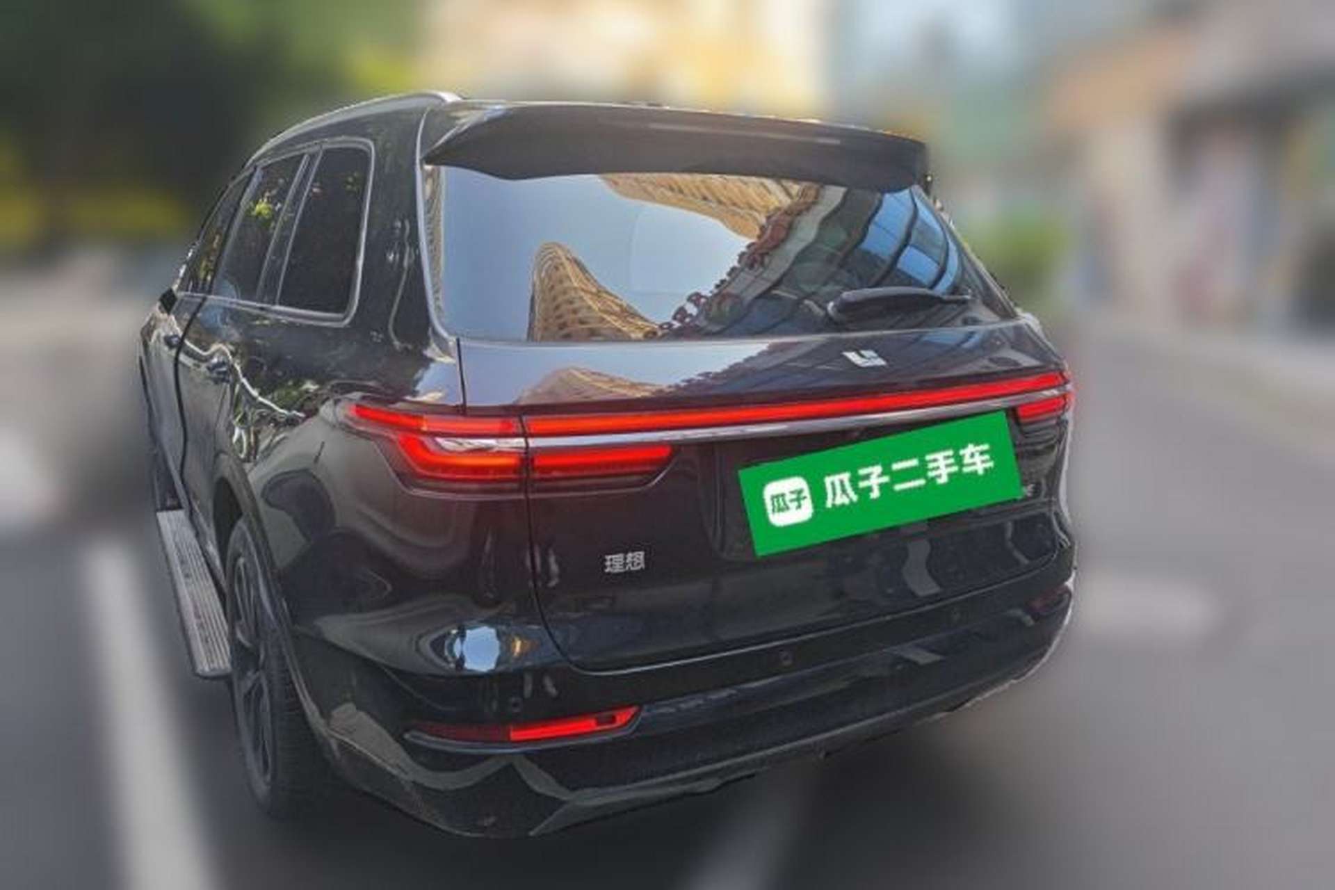 Used Li Auto ONE 2021 Extended-Range 6-Seater Version Rear Left 45 Deg