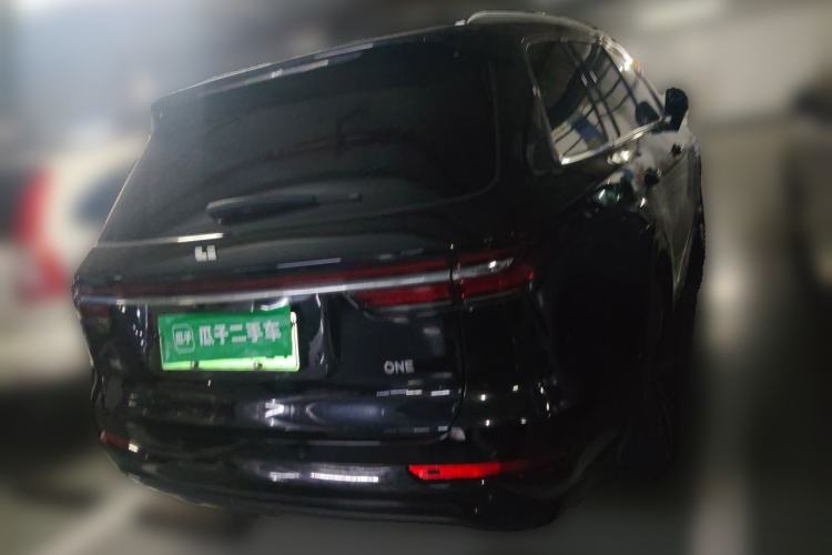 Used Li Auto ONE 2021 Extended-Range 6-Seater Version Rear Right 45 Deg