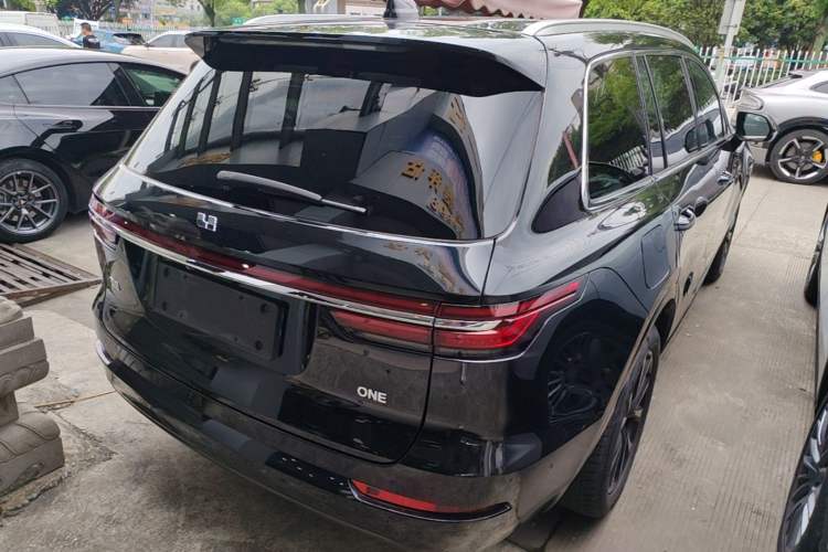 Used Li Auto ONE 2021 Extended-Range 6-Seater Version Rear Right 45 Deg