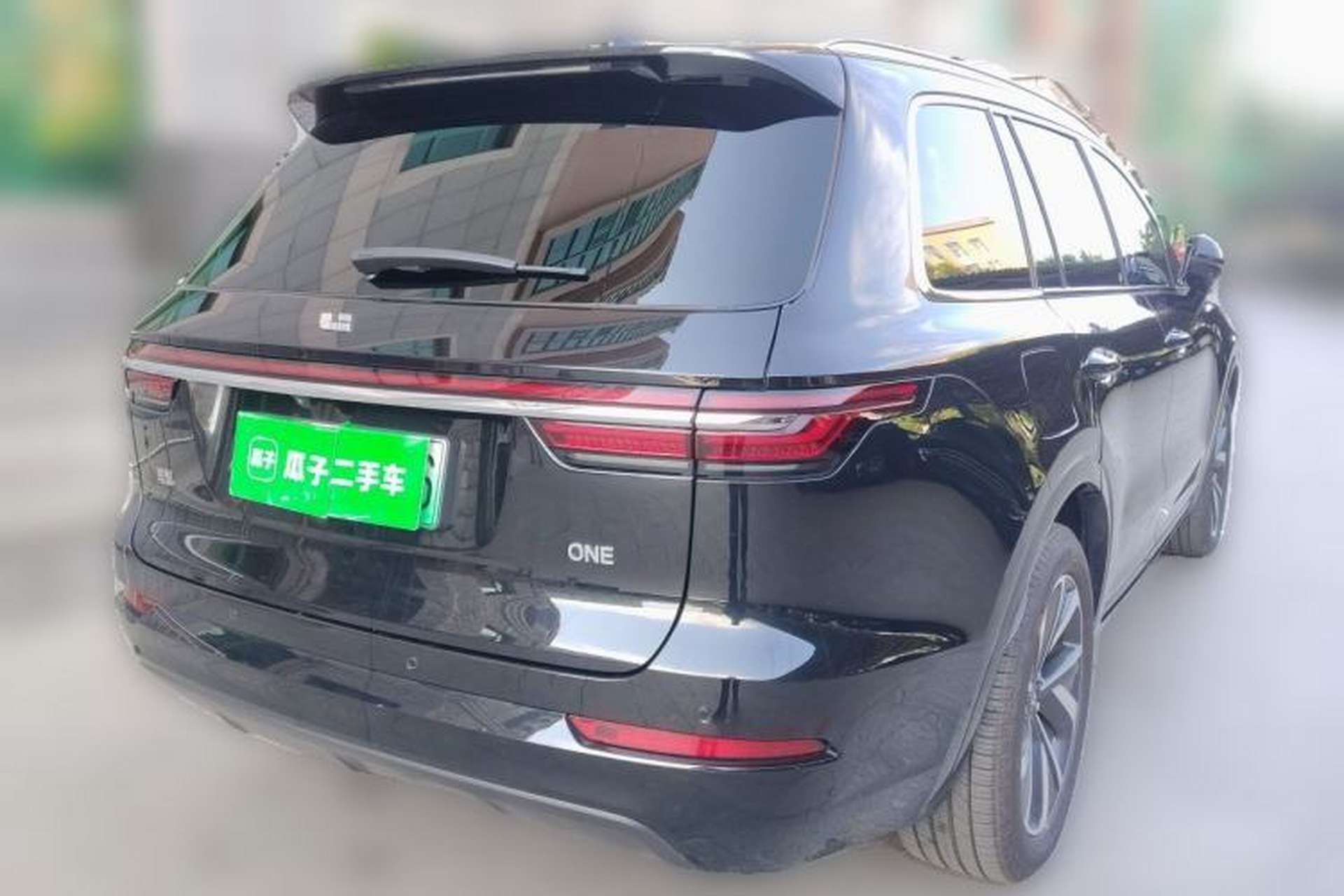 Used Li Auto ONE 2021 Extended-Range 6-Seater Version Rear Right 45 Deg