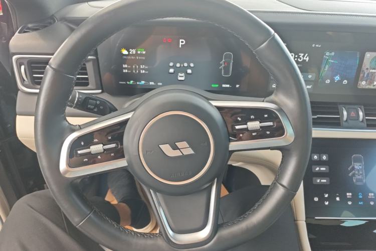 Used Li Auto ONE 2021 Extended-Range 6-Seater Version Steering Wheel