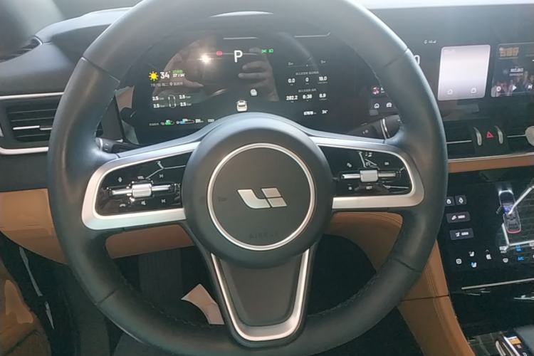 Used Li Auto ONE 2021 Extended-Range 6-Seater Version Steering Wheel