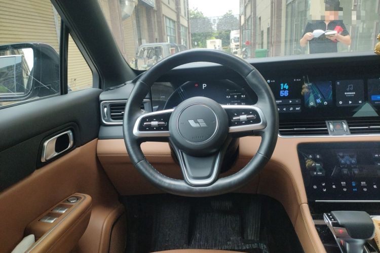 Used Li Auto ONE 2021 Extended-Range 6-Seater Version Steering Wheel