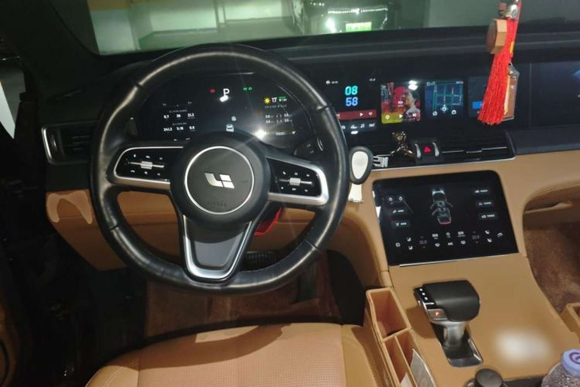 Used Li Auto ONE 2021 Extended-Range 6-Seater Version Steering Wheel