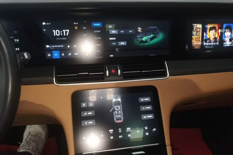 Used Li Auto ONE 2021 Extended-Range 6-Seater Version Audio And AC Panel