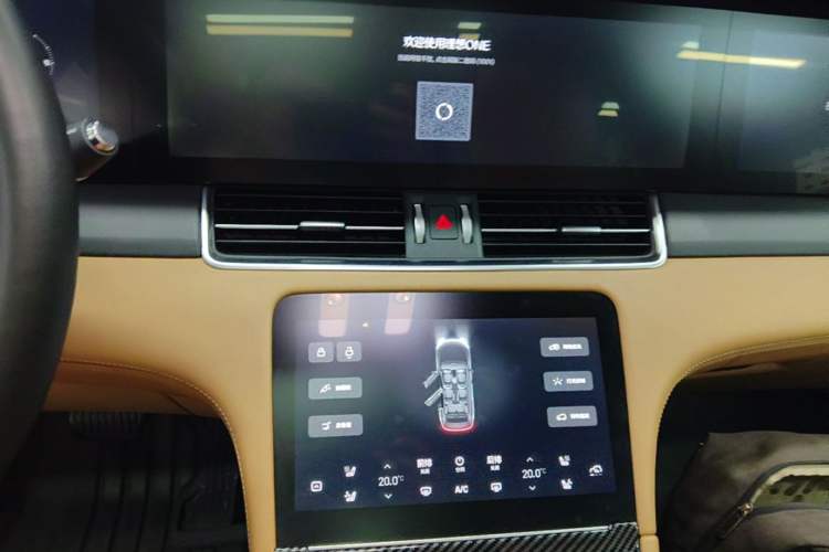 Used Li Auto ONE 2021 Extended-Range 6-Seater Version Audio And AC Panel