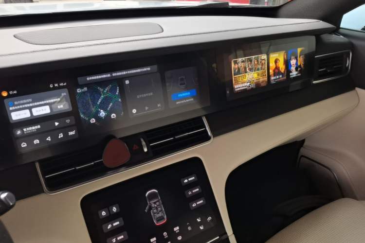 Used Li Auto ONE 2021 Extended-Range 6-Seater Version Audio And AC Panel