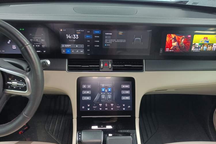 Used Li Auto ONE 2021 Extended-Range 6-Seater Version Audio And AC Panel
