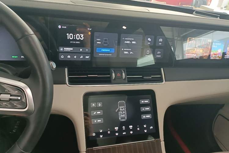 Used Li Auto ONE 2021 Extended-Range 6-Seater Version Audio And AC Panel